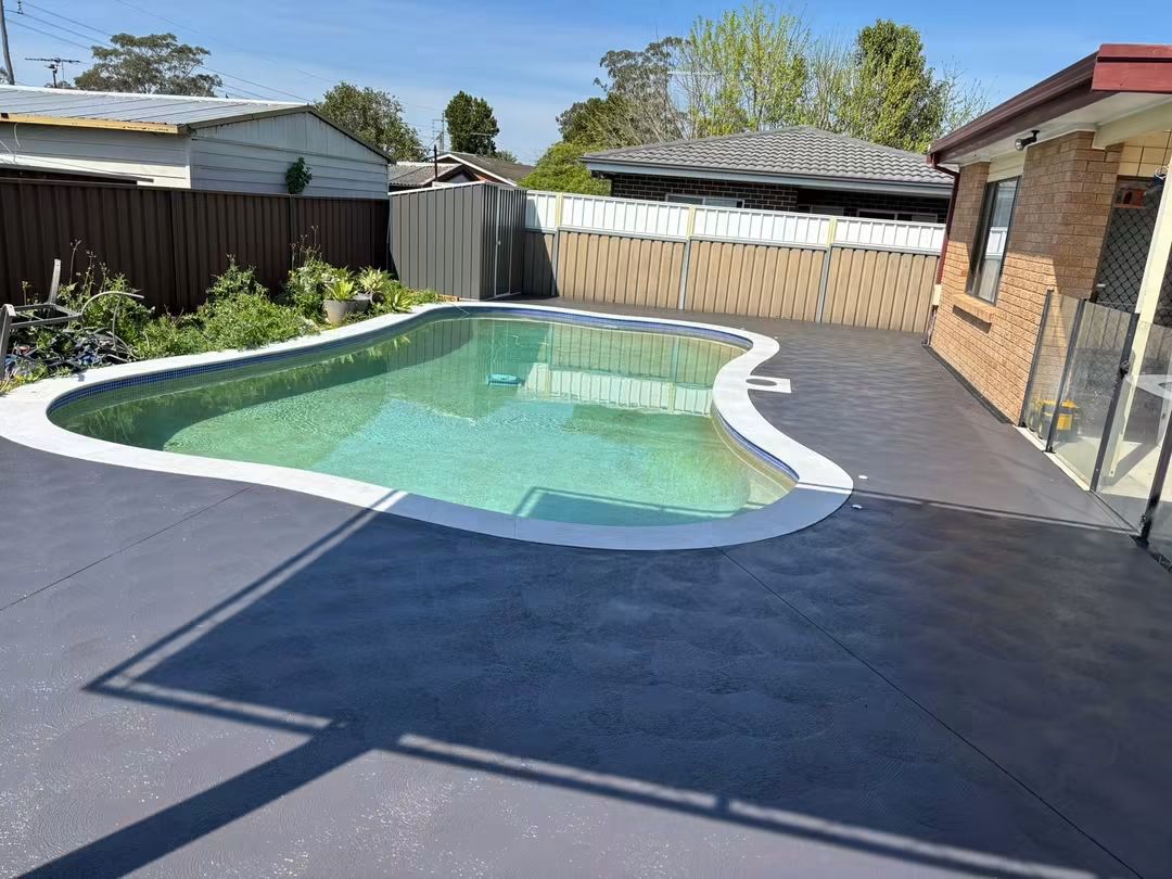 Pool Surrounds by Upscale Concrete Services